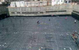 عزل أسطح مجمع الملك عبد الله الطبي